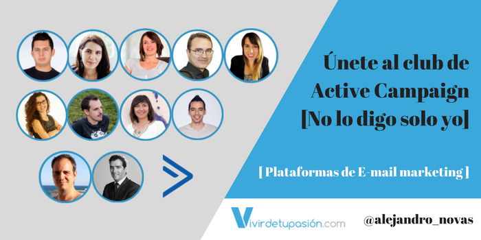 Unete al club de Active Campaign